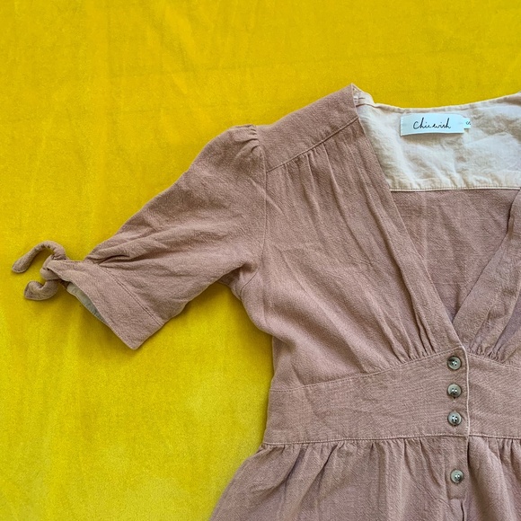 Chicwish Pink Tea Dress - Picture 4 of 5